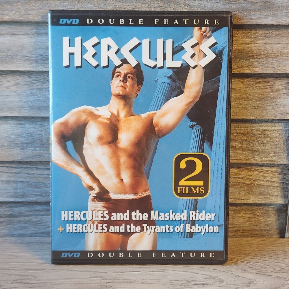 🔥  Hercules Double Feature Hercules And The Masked Rider Hercules Dvd